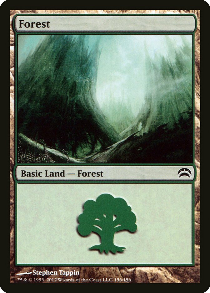 Forest (156) [Planechase 2012] | Boutique FDB TCG