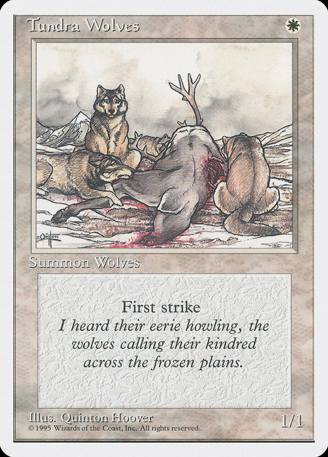Tundra Wolves [Fourth Edition] | Boutique FDB TCG
