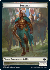 Soldier // Drake Double-Sided Token [Game Night: Free-for-All Tokens] | Boutique FDB TCG