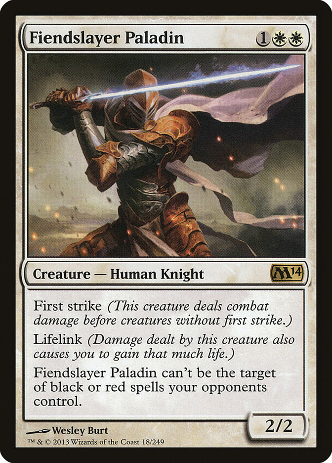 Fiendslayer Paladin [Magic 2014] | Boutique FDB TCG