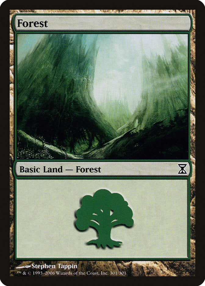 Forest (301) [Time Spiral] | Boutique FDB TCG