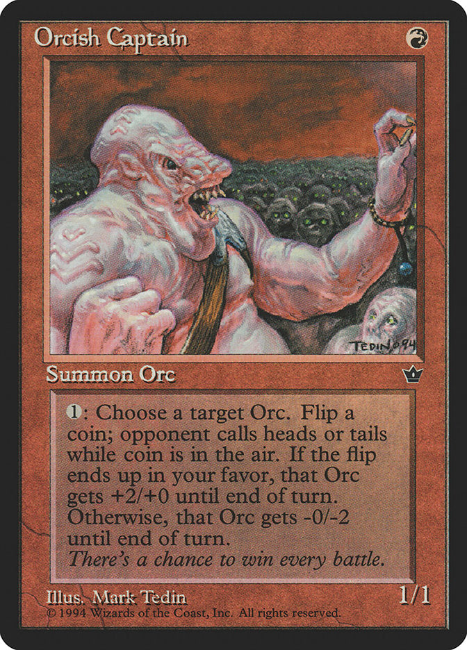 Orcish Captain [Fallen Empires] | Boutique FDB TCG