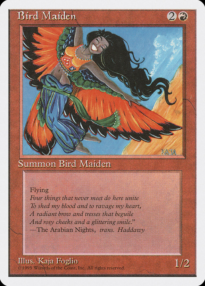 Bird Maiden [Fourth Edition] | Boutique FDB TCG