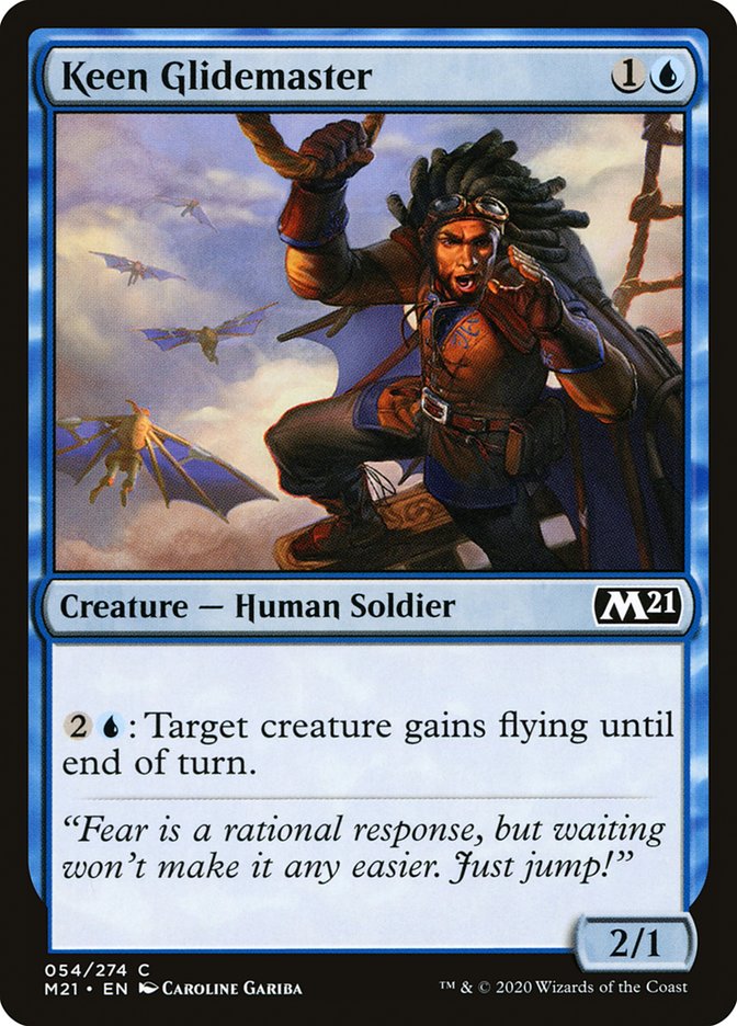 Keen Glidemaster [Core Set 2021] | Boutique FDB TCG