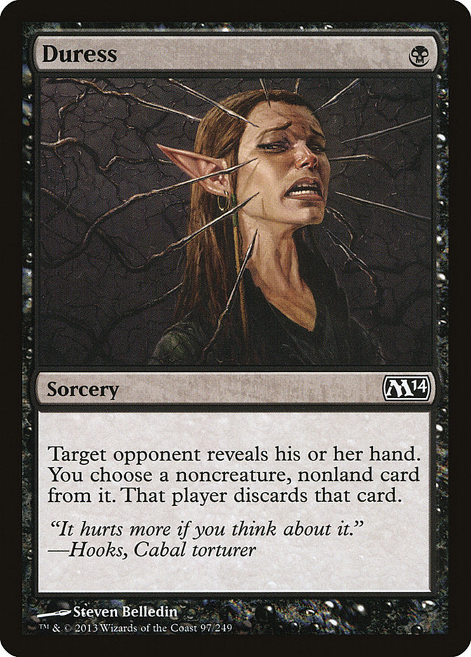 Duress [Magic 2014] | Boutique FDB TCG