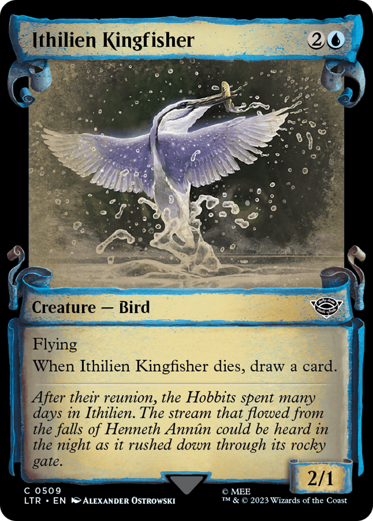 Ithilien Kingfisher [The Lord of the Rings: Tales of Middle-Earth Showcase Scrolls] | Boutique FDB TCG