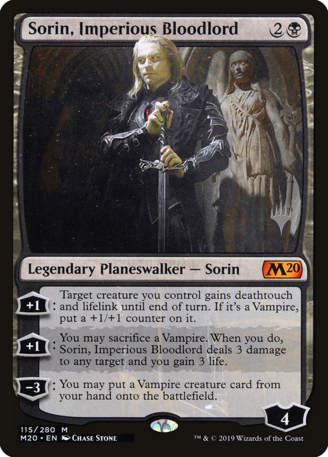 Sorin, Imperious Bloodlord (Promo Pack) [Core Set 2020 Promos] | Boutique FDB TCG