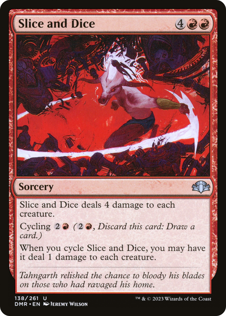 Slice and Dice [Dominaria Remastered] | Boutique FDB TCG