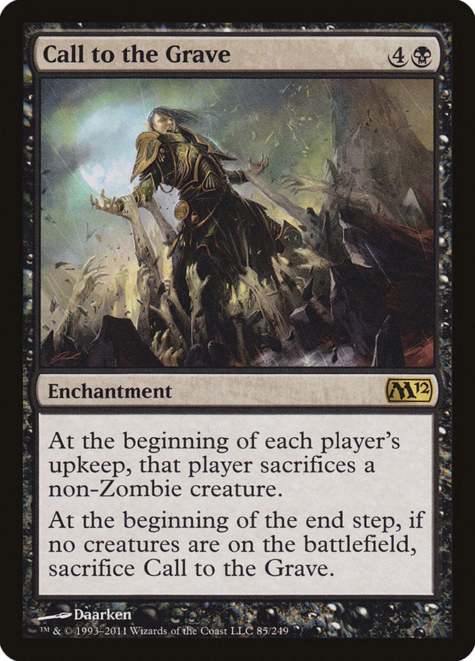 Call to the Grave [Magic 2012] | Boutique FDB TCG