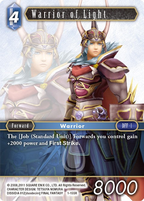 Warrior of Light (Water) [Opus I] | Boutique FDB TCG