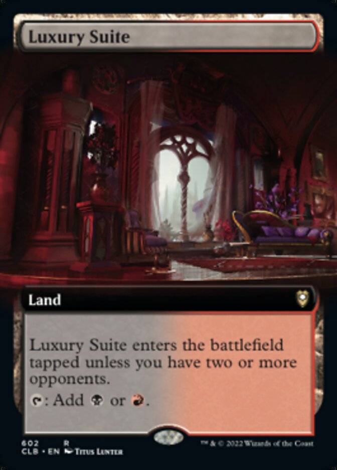 Luxury Suite (Extended Art) [Commander Legends: Battle for Baldur's Gate] | Boutique FDB TCG