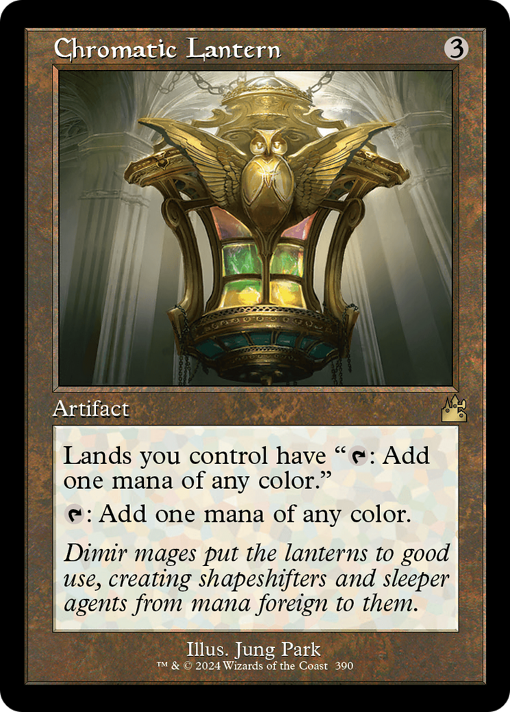 Chromatic Lantern (Retro Frame) [Ravnica Remastered] | Boutique FDB TCG