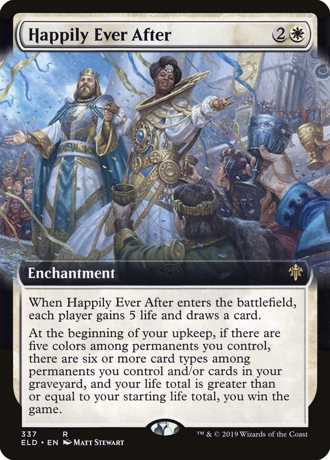 Happily Ever After (Extended Art) [Throne of Eldraine] | Boutique FDB TCG