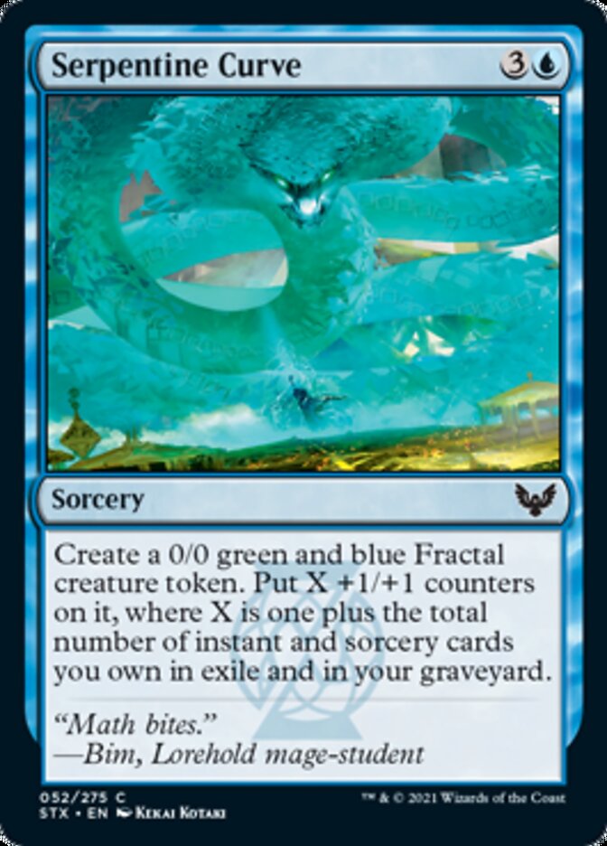 Serpentine Curve [Strixhaven: School of Mages] | Boutique FDB TCG
