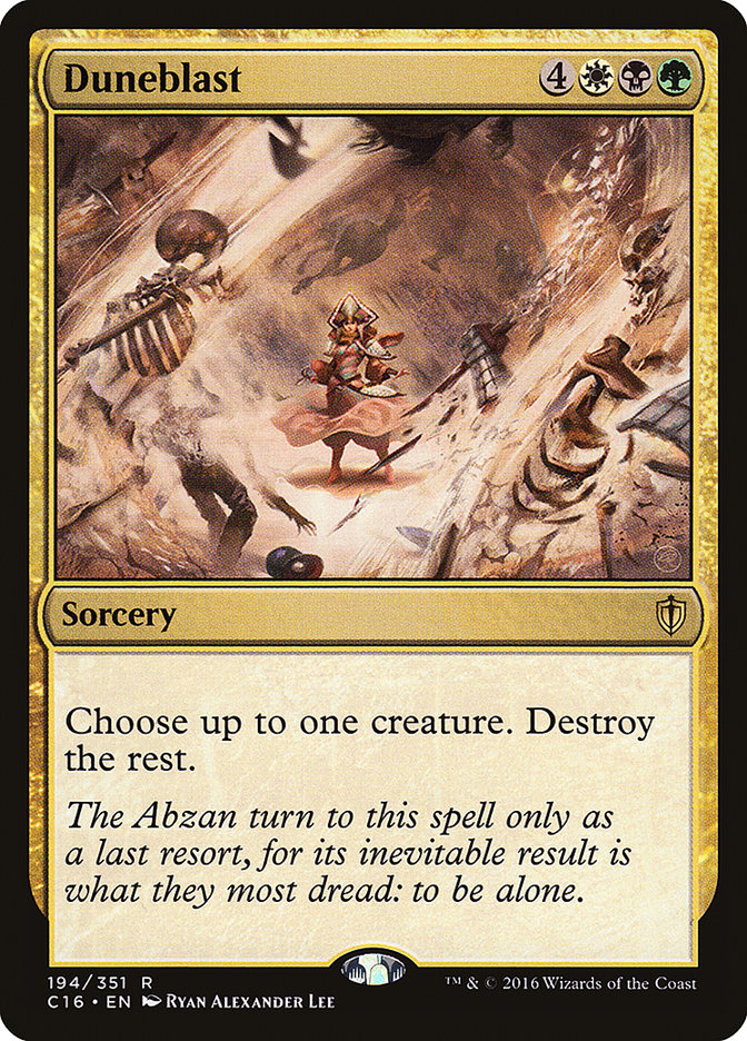 Duneblast [Commander 2016] | Boutique FDB TCG