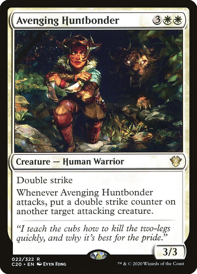 Avenging Huntbonder [Commander 2020] | Boutique FDB TCG
