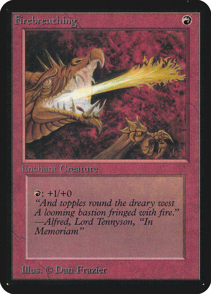 Firebreathing [Alpha Edition] | Boutique FDB TCG