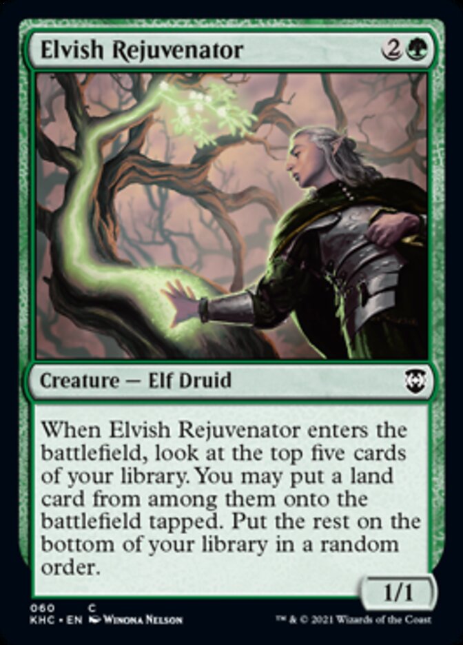 Elvish Rejuvenator [Kaldheim Commander] | Boutique FDB TCG