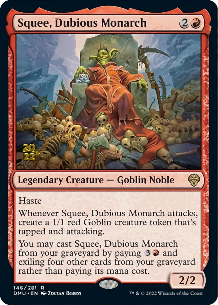 Squee, Dubious Monarch [Dominaria United Prerelease Promos] | Boutique FDB TCG