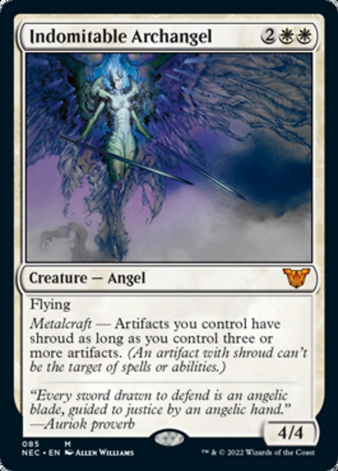 Indomitable Archangel [Kamigawa: Neon Dynasty Commander] | Boutique FDB TCG