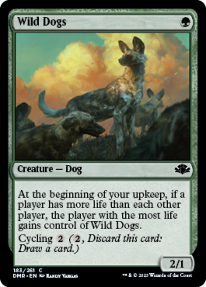 Wild Dogs [Dominaria Remastered] | Boutique FDB TCG