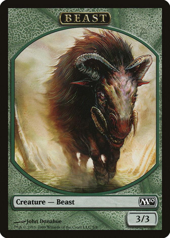 Beast Token [Magic 2010 Tokens] | Boutique FDB TCG