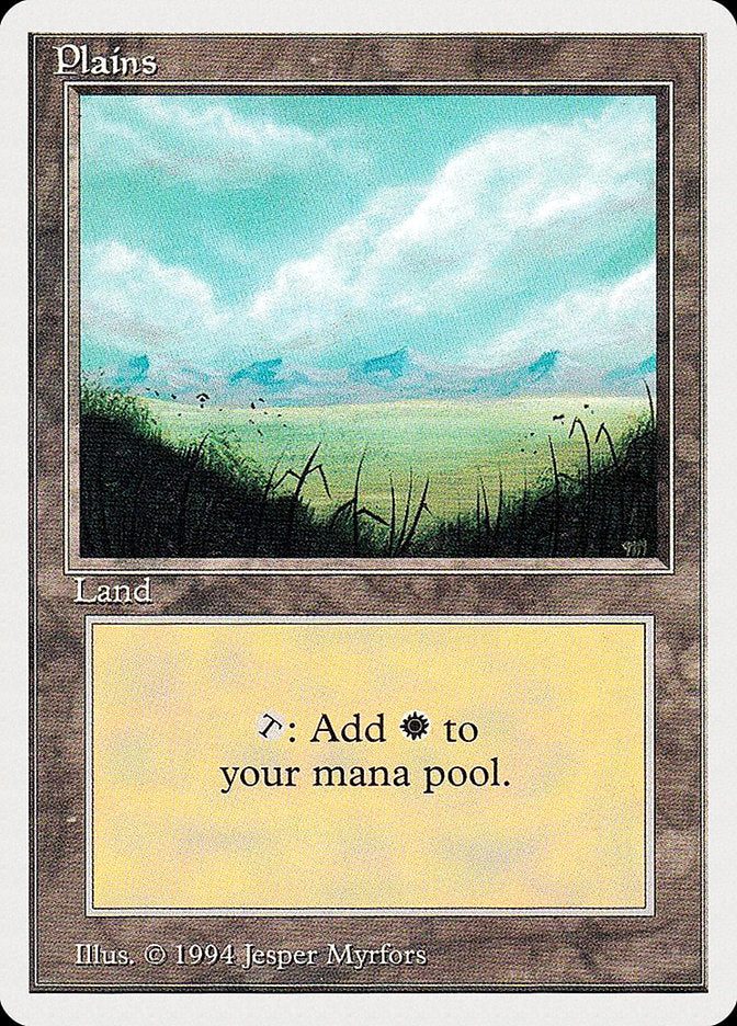 Plains (292) [Summer Magic / Edgar] | Boutique FDB TCG