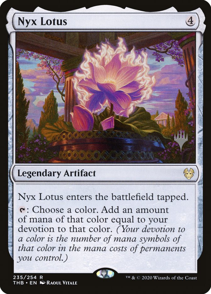 Nyx Lotus (Promo Pack) [Theros Beyond Death Promos] | Boutique FDB TCG