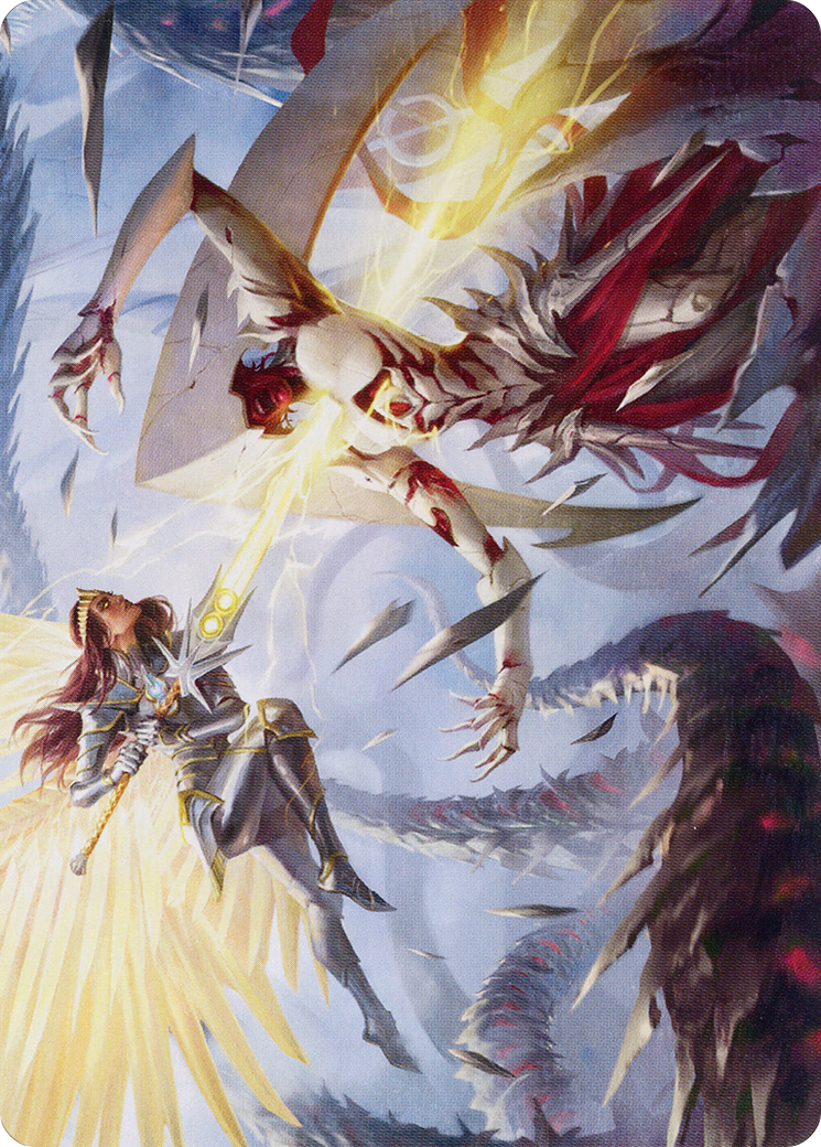 Elspeth's Smite Art Card [March of the Machine Art Series] | Boutique FDB TCG