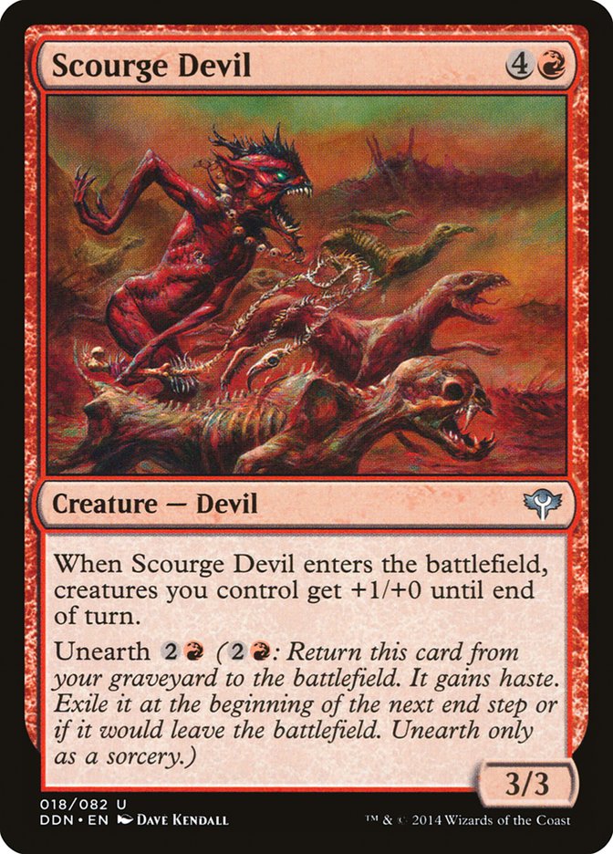 Scourge Devil [Duel Decks: Speed vs. Cunning] | Boutique FDB TCG