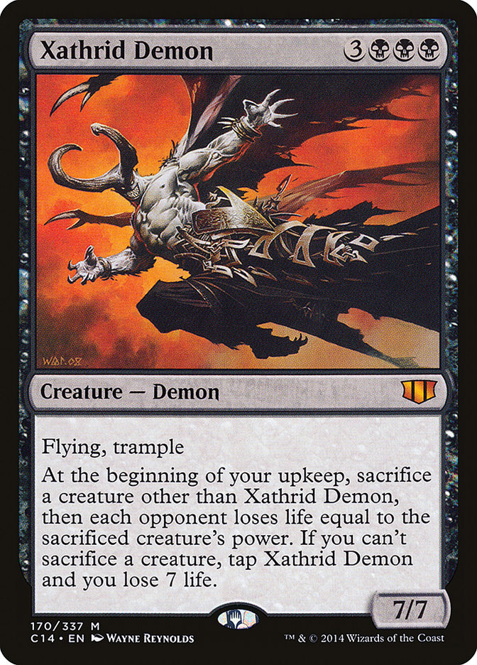 Xathrid Demon [Commander 2014] | Boutique FDB TCG