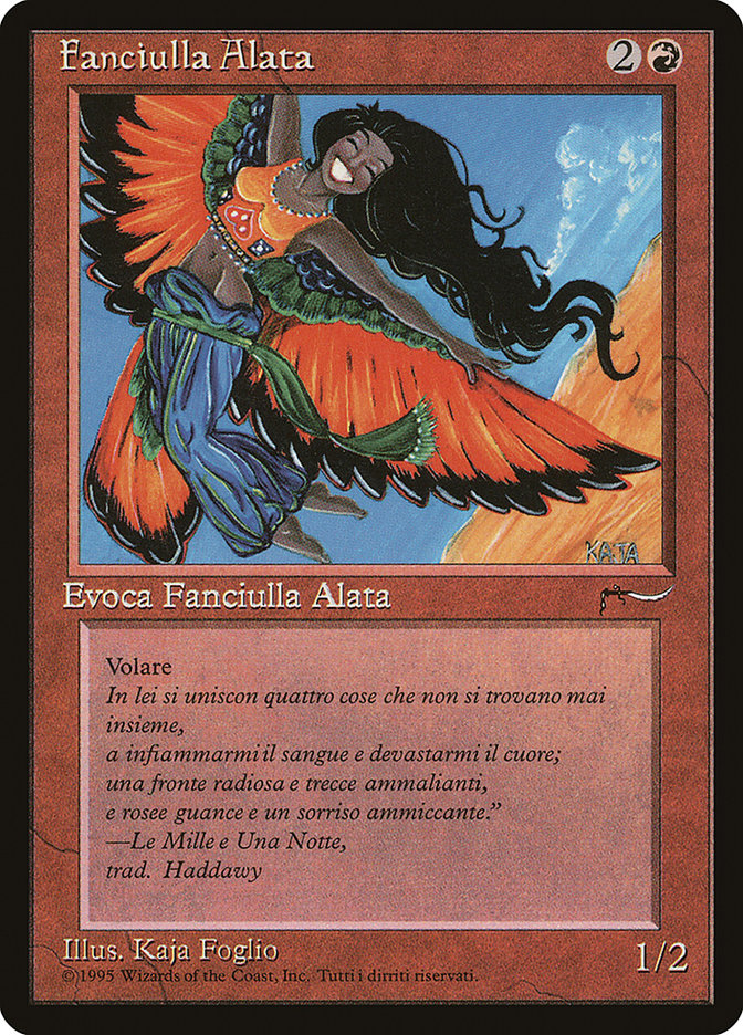 Bird Maiden (Italian) - "Fanciulla Alata" [Rinascimento] | Boutique FDB TCG