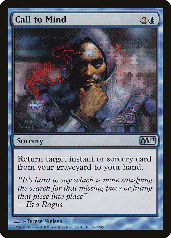 Call to Mind [Magic 2011] | Boutique FDB TCG