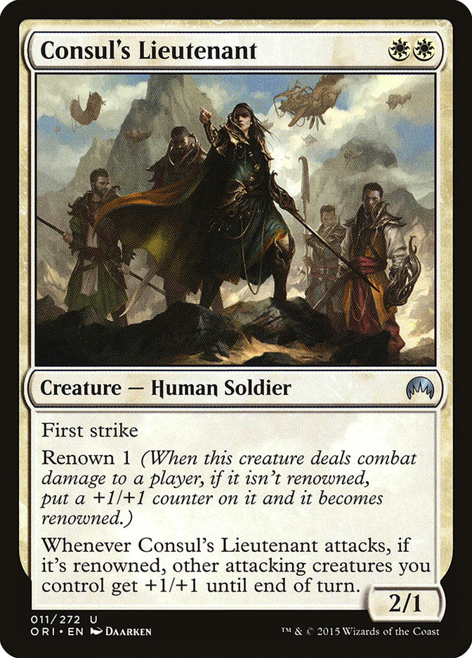 Consul's Lieutenant [Magic Origins] | Boutique FDB TCG