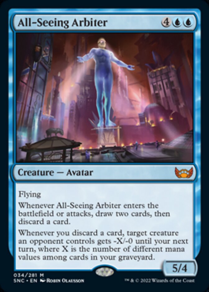 All-Seeing Arbiter [Streets of New Capenna] | Boutique FDB TCG