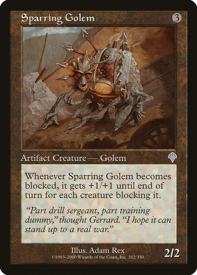 Sparring Golem [Invasion] | Boutique FDB TCG