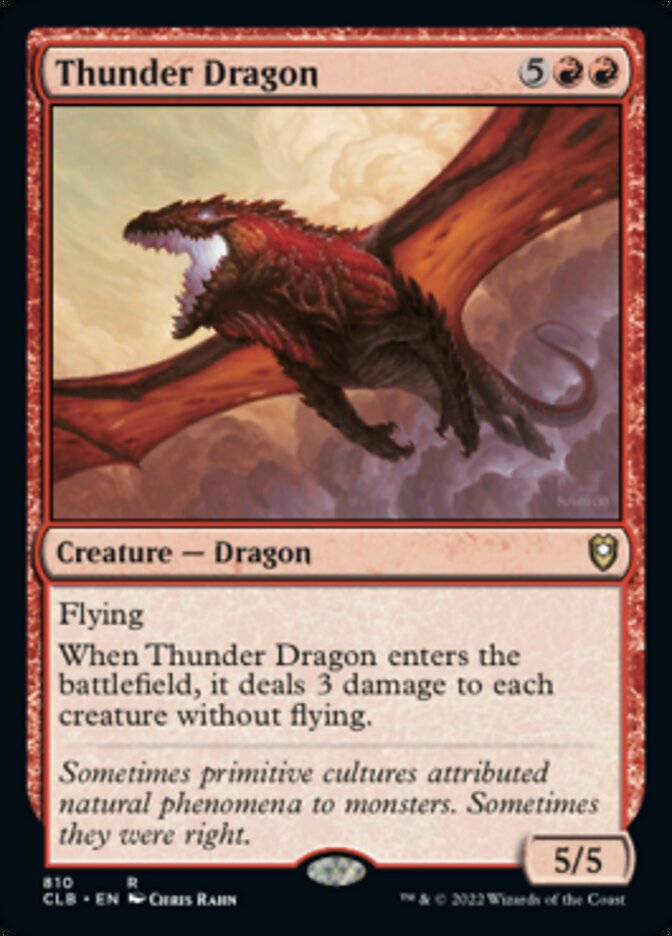 Thunder Dragon [Commander Legends: Battle for Baldur's Gate] | Boutique FDB TCG