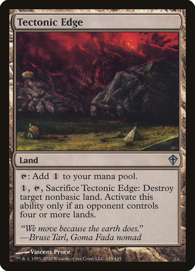 Tectonic Edge [Worldwake] | Boutique FDB TCG