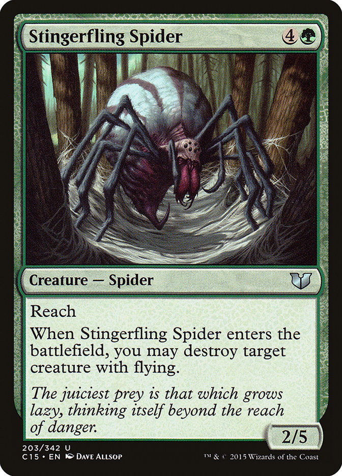 Stingerfling Spider [Commander 2015] | Boutique FDB TCG