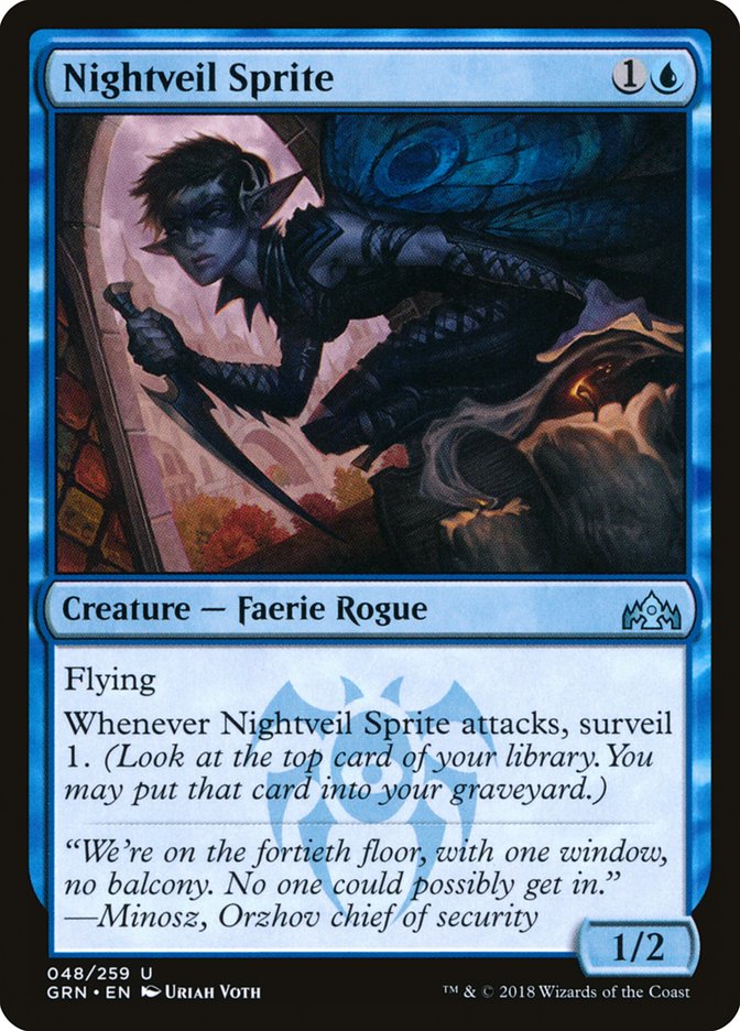 Nightveil Sprite [Guilds of Ravnica] | Boutique FDB TCG