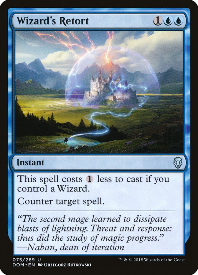 Wizard's Retort [Dominaria] | Boutique FDB TCG