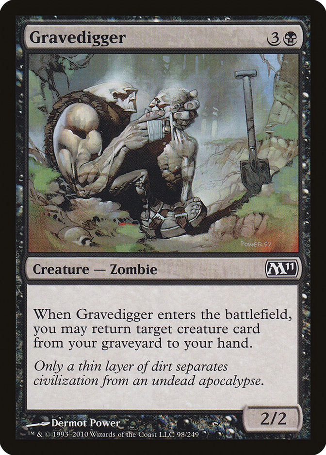Gravedigger [Magic 2011] | Boutique FDB TCG