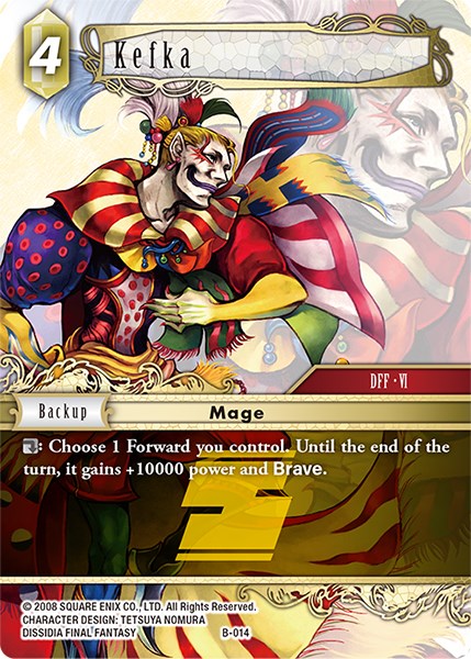 Kefka [Boss Deck: Chaos] | Boutique FDB TCG