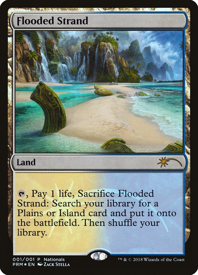 Flooded Strand (Nationals) [Nationals Promos] | Boutique FDB TCG