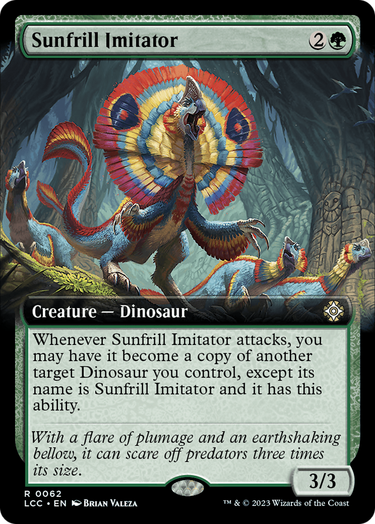 Sunfrill Imitator (Extended Art) [The Lost Caverns of Ixalan Commander] | Boutique FDB TCG