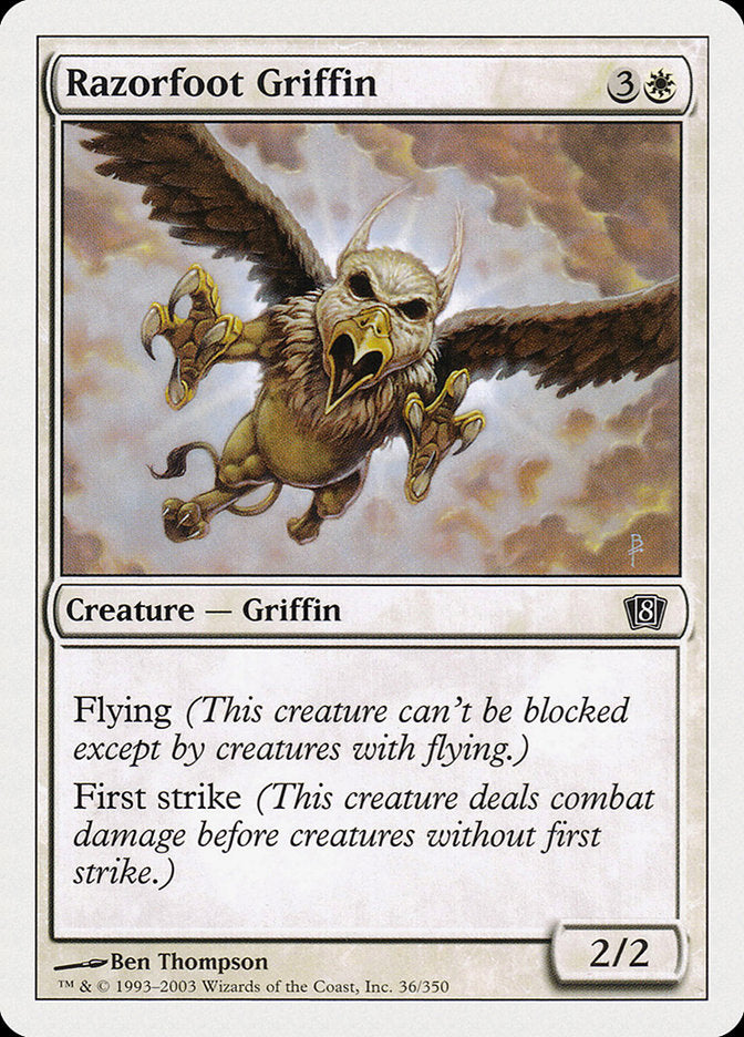 Razorfoot Griffin [Eighth Edition] | Boutique FDB TCG