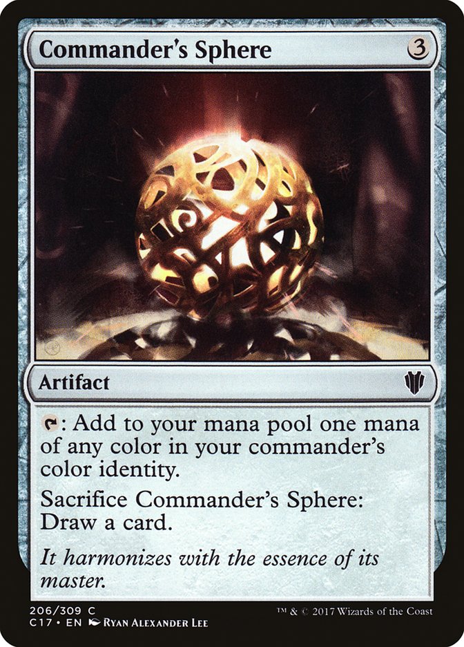 Commander's Sphere [Commander 2017] | Boutique FDB TCG