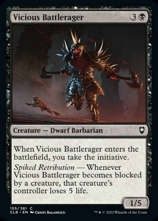 Vicious Battlerager [Commander Legends: Battle for Baldur's Gate] | Boutique FDB TCG