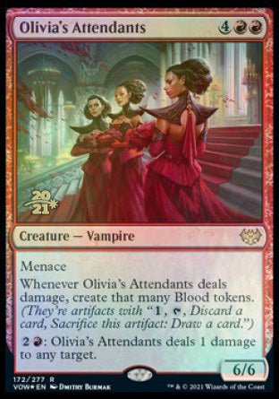 Olivia's Attendants [Innistrad: Crimson Vow Prerelease Promos] | Boutique FDB TCG