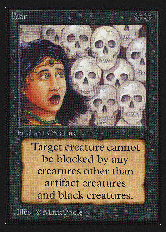 Fear [International Collectors' Edition] | Boutique FDB TCG